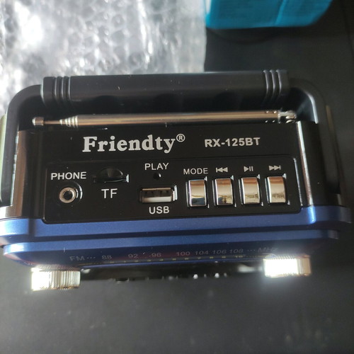 Friendty RX-125BT multifunction radio new