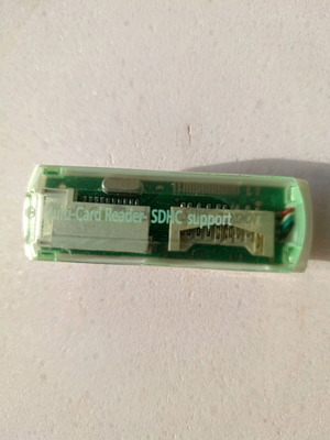 Card Reader with 3 Input Ports like new