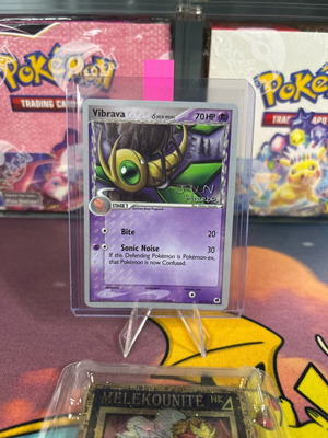 Pokemon card Vibrava ex Dragon Frontiers set World Championships 2007 mint condition