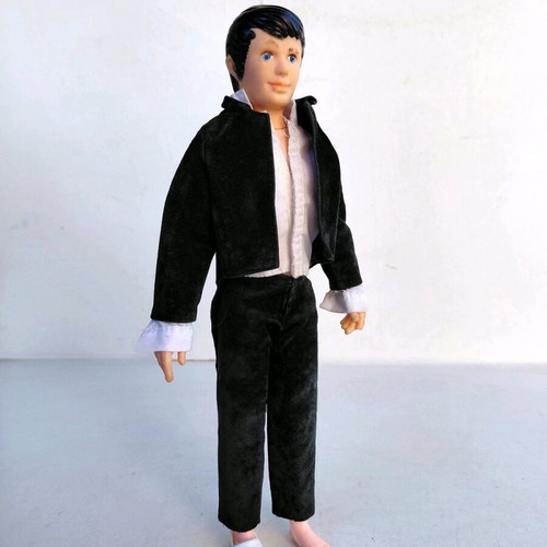 Bibi Bo John John Groom 1983 used, velvet outfit