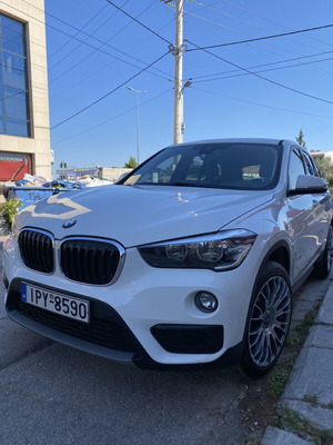 BMW X1 2016 manual, used, 1.5L petrol SUV, white