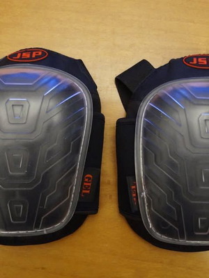 JSP Kneepads new, polyester with gel rubber cap