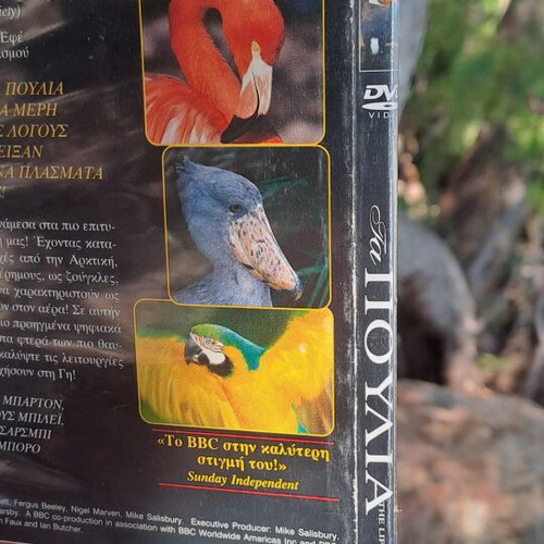 The Life of Birds 2 DVD set used, documentary with subtitles