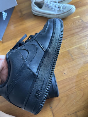 Nike Air Force sneakers like new, size 39, black