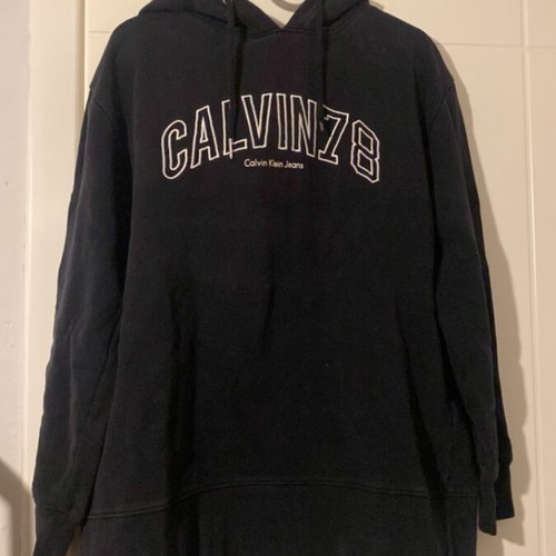 Calvin Klein black hoodie like new, size S