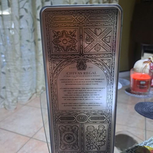 Chivas Regal Metal Box like new