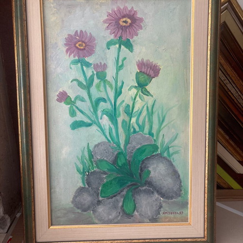 Paintings new, pack of 4, 40x60 handmade