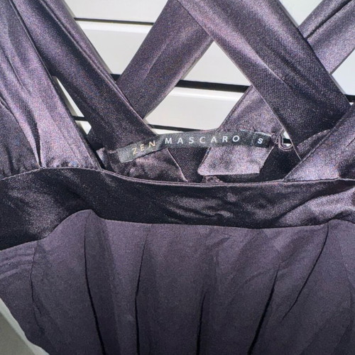 ZEn mascaro purple dress like new, size S