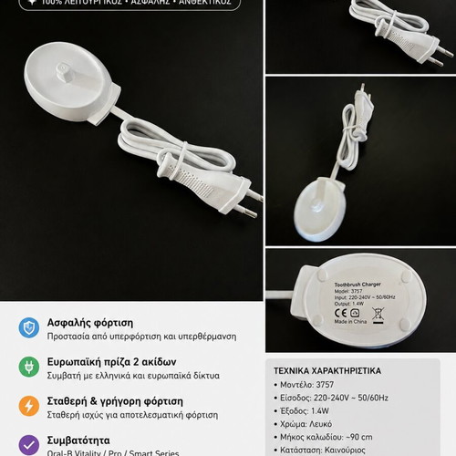 Electric toothbrush charger