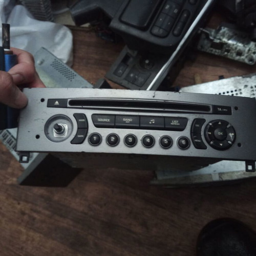 CD player radio for Peugeot 308 2009 used 96660458Xh