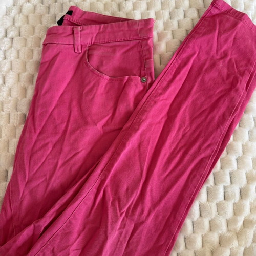 H&M fuchsia jeans like new, slim fit, size S