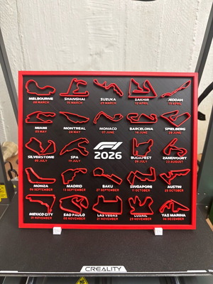 Formula calendar new, 2 pieces