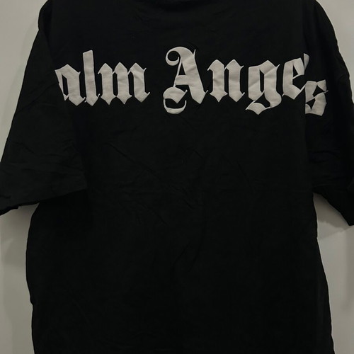 Palm Angels Drop Shoulder Mens T-shirt XL like new, black