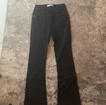Flared denim pants new, size small