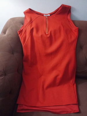 Мини рокля Lavand червена размер medium като нова