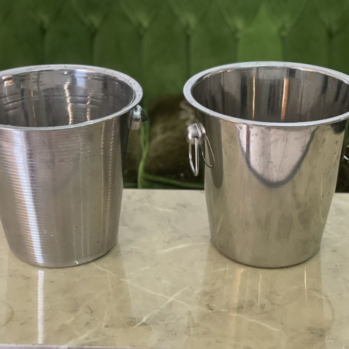 Champagne buckets used, professional quality, set of 4