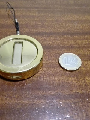 Super Mario Bros gold coin case used