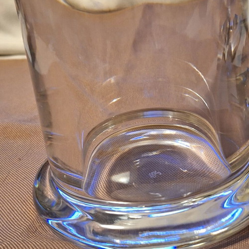 NAXMAN crystal bottle like new, 1684g, 30cm tall with stopper