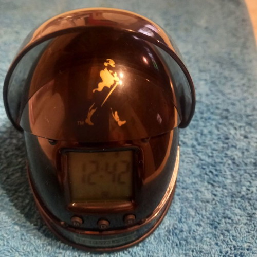 Johnny Walker collectible alarm clock
