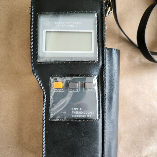 Microprocessor Type K Thermocouple Thermometer used