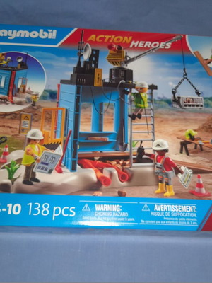 Playmobil 71650 Action Heroes σετ εργοταξίου καινούργιο