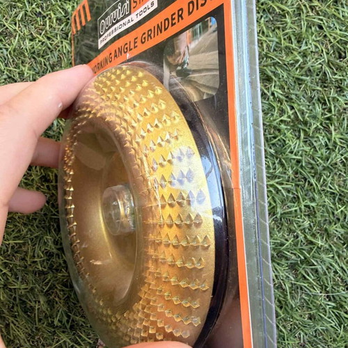Δίσκος ράσπα ξυλουργικής 125mm καινούργιος για γωνιακό τροχό