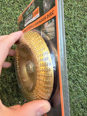 Δίσκος ράσπα ξυλουργικής 125mm καινούργιος για γωνιακό τροχό