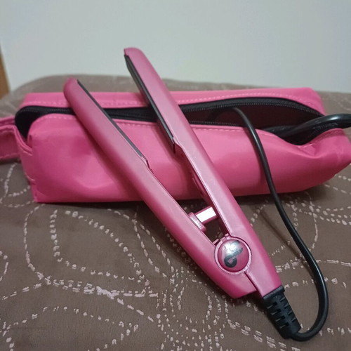 Hair straightener with pouch new, small size