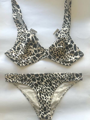 Animal Print Swimsuit H&M new