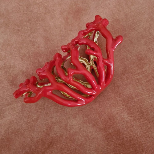 Zara coral bracelet like new