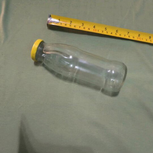 Lipton decorative glass bottle like new with cap