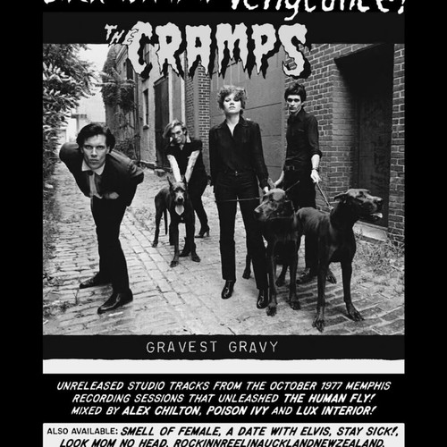 The Cramps poster new, 32×23cm with frame