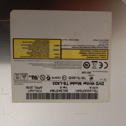 Toshiba Samsung Laptop DVD-RW TS-L633 like new (SATA)