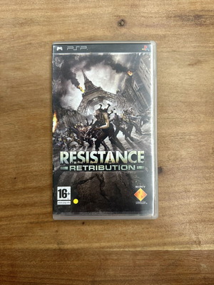Resistance Retribution παιχνίδι PSP σαν καινούργιο πλήρες στη συσκευασία