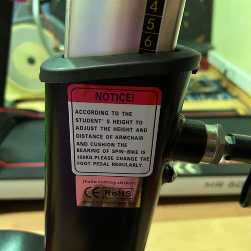 Spinning bike professional, like new, 30 hours use