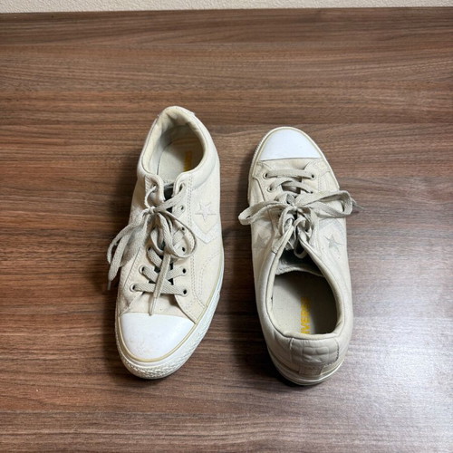 Converse men's sneakers used, size 42, beige