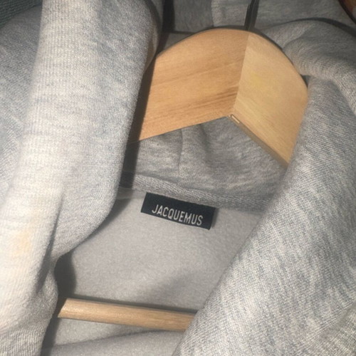 Jacquemus sweatshirt like new, gray unisex