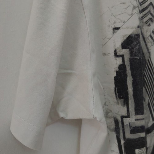 Nike t-shirt used, size M, white and grey