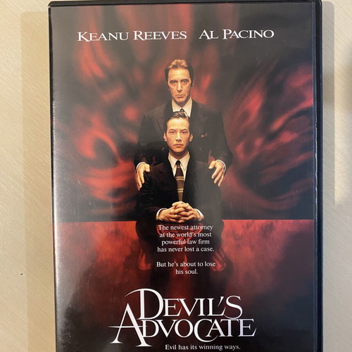 The Devil’s Advocate DVD used, drama thriller horror with subtitles