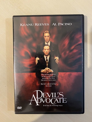 The Devil’s Advocate DVD used, drama thriller horror with subtitles