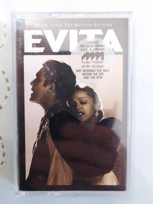Evita soundtrack cassette used, pop