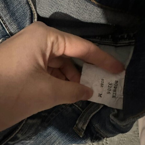Flare jeans BSB Sophie vintage used, size M 38 10, blue