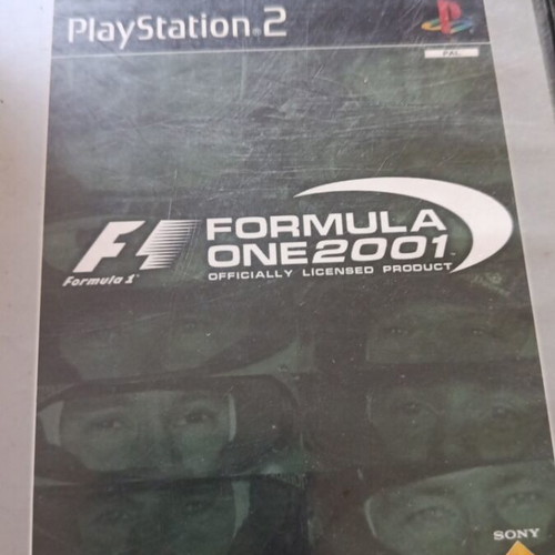 Formula One 2001 PlayStation 2 game used