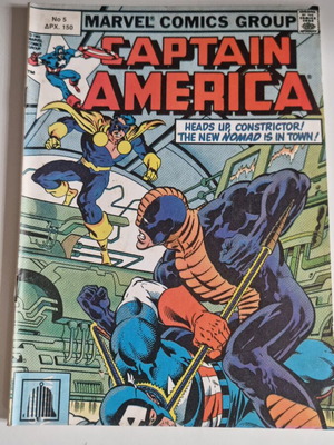 Captain America 5 used comic Kampanas