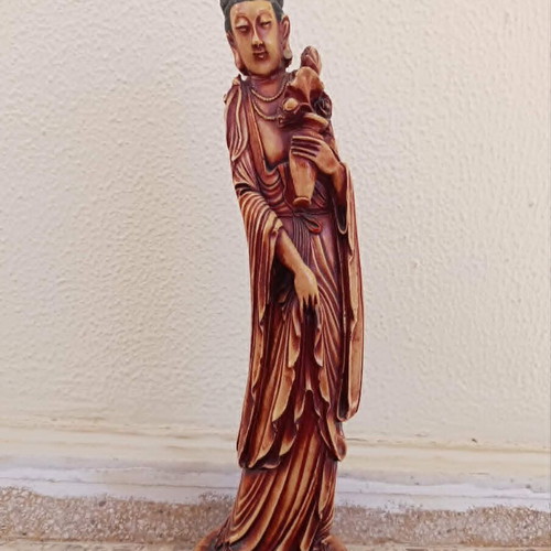 Vintage Asian figurines used, 1950-1970