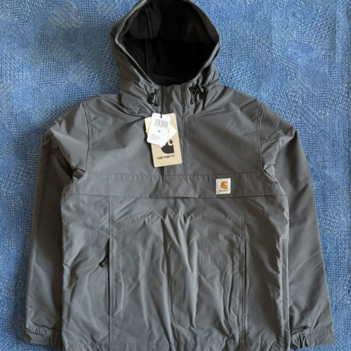 Carhartt WIP Nimbus Pullover Winter men's anorak jacket, grey, S/M/L