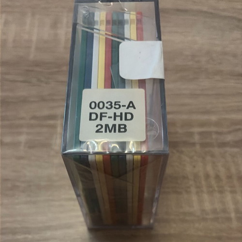 Bull DF-HD 3.5" Color Floppy Disks Factory Sealed 1.44MB
