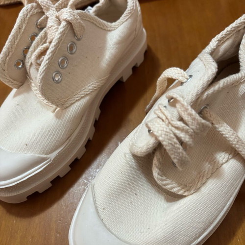 Canvas shoes new size 36 beige