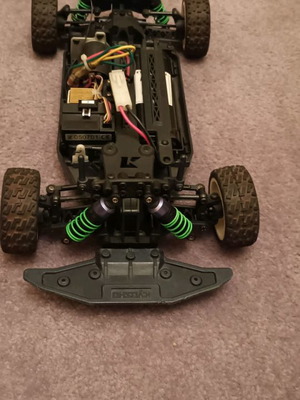 Ηλεκτρικά τηλεκατευθυνόμενα Kyosho Subaru Imbreza μεταχειρισμένα, σετ 2 τεμαχίων