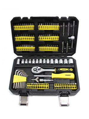 WMC 1/4 130-Piece Socket Set New